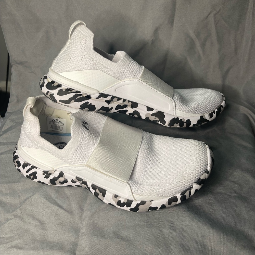 RARE APL leopard shoes!! Only worn a handful of times (90% indoors)